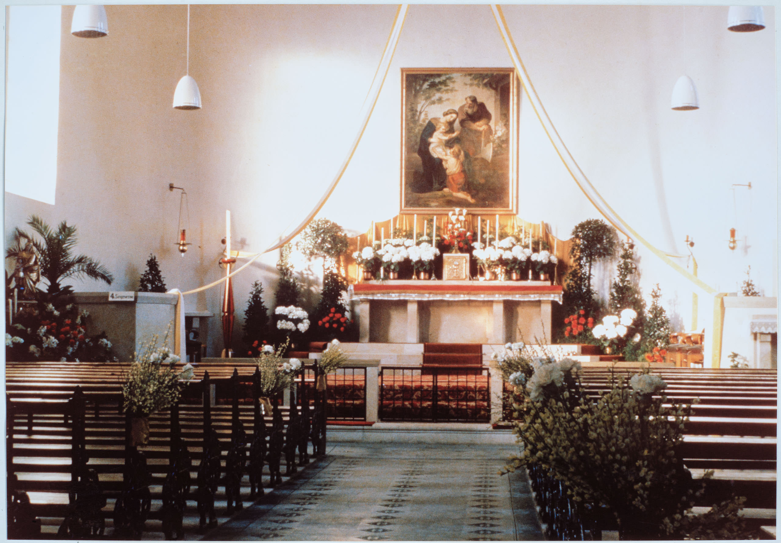 St. Joseph. Blick gegen den Chor